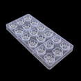 thumbnail image 3 of Moyic Molde de Chocolate, molde transparente para hornear, molde de decoración de postres de plástico para hornear dulces de galletas y Herramientas y accesorios para hornear No.06, 3 of 6