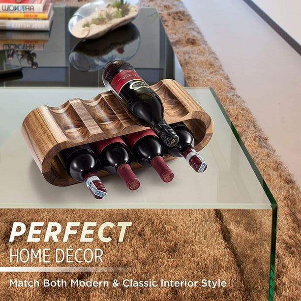 Mesa De Centro De Barril De Vino Con Tapa De Madera Y Estante Natural - México