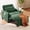 Green, variant on Asofer 3-in-1 Convertible Sleeper Sofa Chair, Adjustable Backrest Futon Couch, Linen Fabric Multi-Functional Recliner Chair Bed, Space Saving Furniture for Living Room Apartment Office, Dark Gray