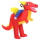 thumbnail image 4 of Disfraz inflable de pterosaurio para montar en Halloween, disfraz de cosplay con soplador de aire. Tamaño para niños, 4 of 9