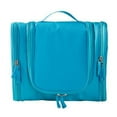thumbnail image 1 of Bolsa de almacenamiento con gancho de viaje, bolsa de cosméticos portátil de tres aperturas, 1 of 5