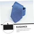 thumbnail image 4 of HUGFEGWE 5pcs Box Tie Clip Box Jewelry Boxes Present Wrapping Boxes Jewelry Holder Jewelry Case Cufflinks Packing Boxes Decorative Present Boxes Container Leather Travel Gift CJB91-33360, 4 of 9