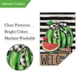 thumbnail image 5 of VOCHIC Welcome Summer Garden Flag 12x18 Double Sided, Burlap Small Watermelon Garden Yard House Flags Outside Outdoor Seasonal Porch Lawn Decoration (Only Flag), 5 of 6