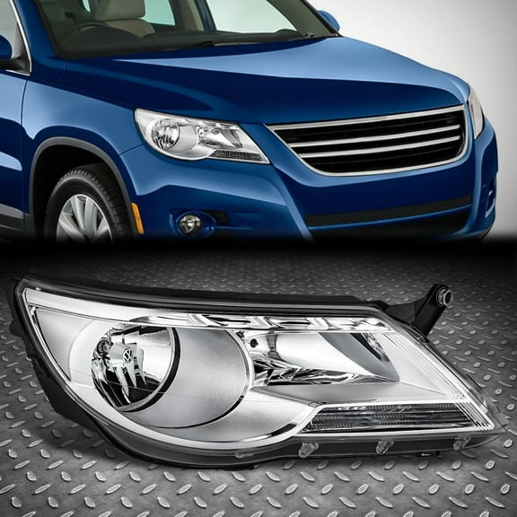 NUVISION for 09-11 Vw Tiguan OE Style Passenger Right Side Headlight Head Lamp Assembly