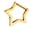 Gold, variant on Fashionable Star Nose Hoop Adornment Unique Zirconia Inlayed Star Nose Rings Accessory Ideal For Enhancing Your Look