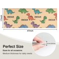 thumbnail image 5 of Beige Dinosaur Text Pattern Kitchen Rug Mat,Kitchen Runner Rugs Non Skid Washable,Decorative Kitchen Floor Mats for Kitchen,Sink,Laundry,17"X47", 5 of 5