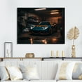 thumbnail image 2 of Designart Uk Car In Underground Garage Canvas Wall Art, 2 of 5