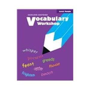 Pre-Owned Vocabulary Workshop: Level Purple (Paperback) 0821503022 9780821503027