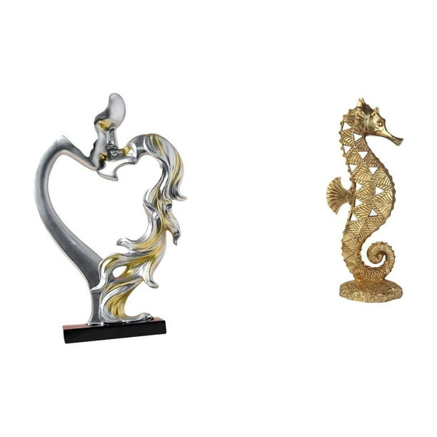 Estatua de pareja,Figura de pareja besándose,regalo de boda moderno,Estatua de resina,Estatua de resina para decoración del hogar,manualidades,oro,Escultura de oro,figura de resina,regalos
