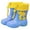 Blue#232, variant on LIIPEE Boys Girls Rain Boots Cartoon Animal Lightweight Closed Toe Non- Waterproof Rain Shoes Kids Casual Birthday Wedding Weekend Boot,Blue,2-3 Years
