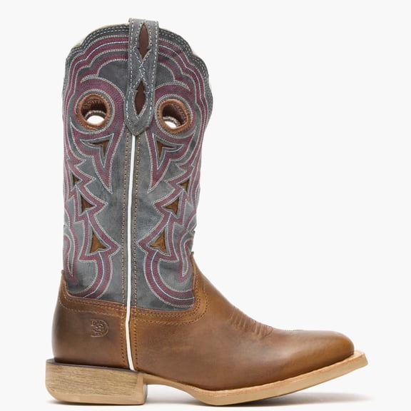 Durango® Lady Rebel Pro™ Women's Golden Brown & Periwinkle Western Boot