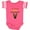Football Pink and White, variant on Inktastic German Shepherd Dog Lover Boys or Girls Baby Bodysuit