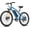 Blue, variant on 26" Electric Bikes for Adults 1000W Peak Motor up to 70 Miles Range 28 mph Max Speed Full Suspension Ebike 36V 13.5AH Removable Battery E-Mountain Bikes 7 Speed, Adjustable Handlebar, UL2849 by SGS