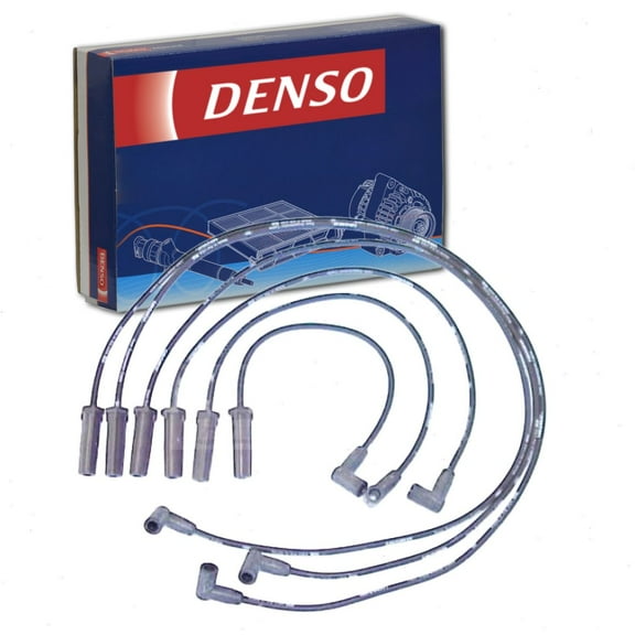 DENSO Spark Plug Wire Set compatible with Buick Lucerne 3.8L V6 2007-2008