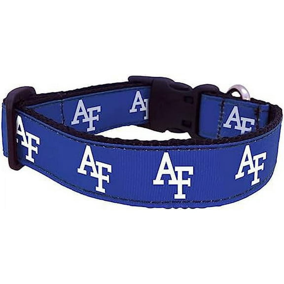 College Dog Collar (Large, Air Force)