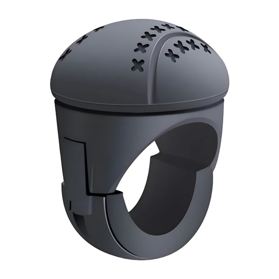 MELIVO Silicone Steering Wheel Knob Bearing Type Effort Saving Power Booster Universal for Cars Trucks SUVs One Hand Turning Accessory