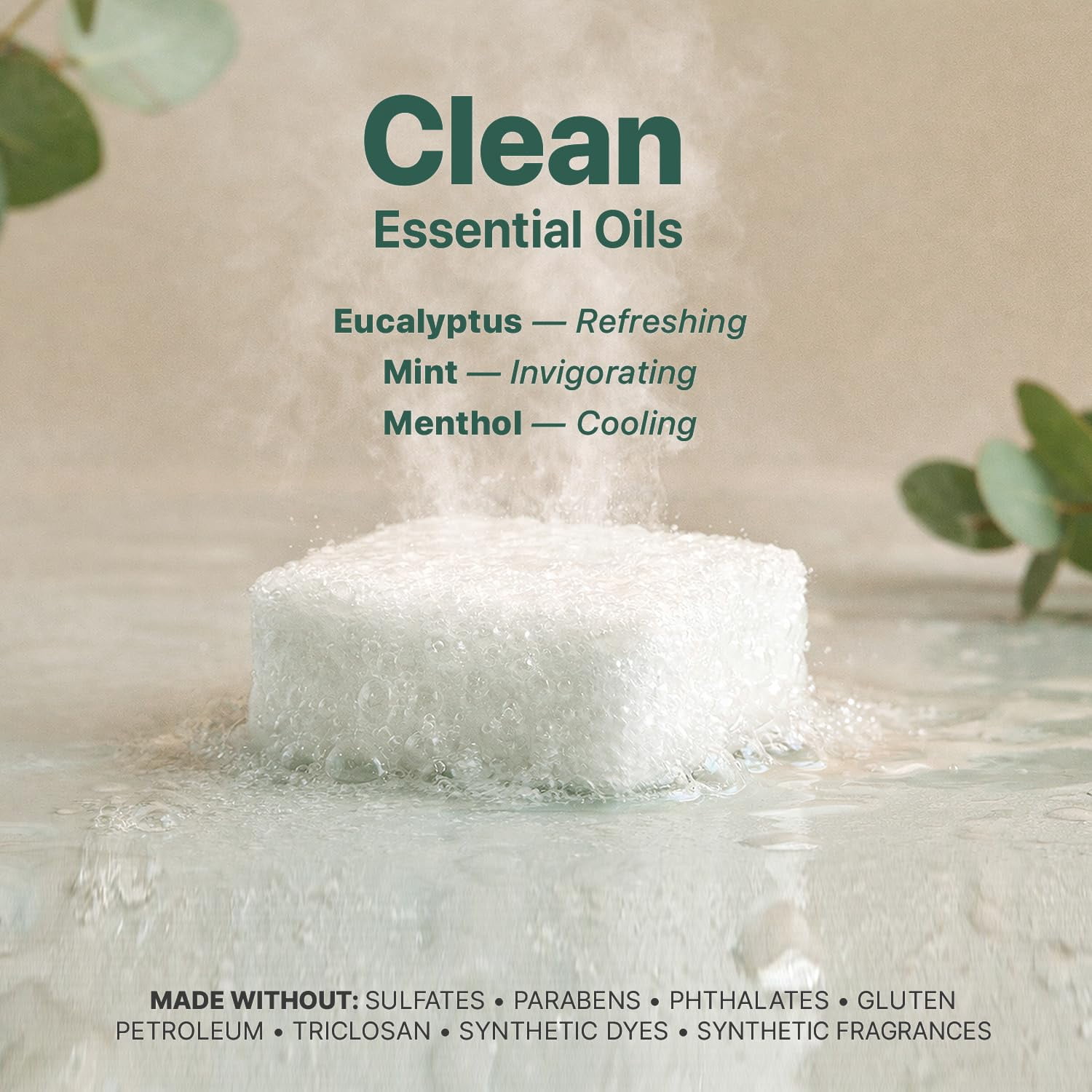 Beauty By Earth Breathe for Relief Shower Steamers, Eucalyptus Mint, 14 Tablets