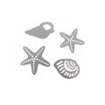 thumbnail image 1 of 4 Pieces Scrapbooking Die Reusable Washable Replacement Cute Lightweight Durable Animal Shape Manual Developmental Crafts Decoration Dies Tool, 1 of 9