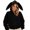Black, variant on Hood Zip Up Hoodie Jacket Novelty | Ribbed Cuffs, Oversized, Winter Outfits, Novelty Hood, Streetwear Style, Warm, Weekend, Pockets Cozy Trendy 2026 (Dark Green, S)