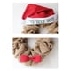 thumbnail image 5 of Corona De Navidad Sombrero De Navidad Corona De Arpillera Colgador De Puerta De Navidad Para La Tienda Del Hogar Y La Decoración De La Oficina Sweethay HA038415-00, 5 of 6