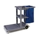 thumbnail image 3 of B Carro de lavandería Recolector de ropa Caja de transporte Canasta de lavandería Carro de transporte Canasta Azul, 3 of 9