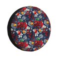 thumbnail image 1 of Cute Cartoon Spider Man Spare Tire Cover Wheel Protectors For Trailer Rv Suv Truck Camper Travel Fits For Tire Diameter 17 Inch, 1 of 7