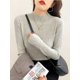 thumbnail image 1 of Autumn Winter Turtleneck Sweater Women Fashion 2024 Stretch Tops Women Knitted Pullovers Long Sleeve Bottoming Knitted Sweater, 1 of 5