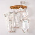 thumbnail image 2 of URMAGIC 8PCS Newborn Girl Boy Clothes 0-3 Months Baby Outfits Pants Gifts Layette Set, 2 of 3