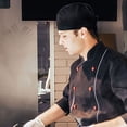 thumbnail image 1 of SWETRACE 10 Pcs Style Classique Chapeau de Chef Français pour Restaurant Utilisation en Cuisine, 1 of 8