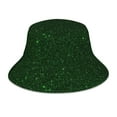 thumbnail image 1 of Balery Emerald Green Sparkling Sombreros para el sol para hombre y mujer, sombrero de pescador con UPF 50+, 1 of 6