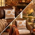 thumbnail image 4 of LEFXSMR Fall Decor Pillow Covers 18x18 Inch Halloween Decorations Indoor Throw Pillow Covers Cushion Case for Home Sofa Couch Bed Chair, 4 of 7
