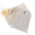 thumbnail image 2 of Ounissouiy 50 Uds. Bolsas dulces para regalo de boda, bolsas de algodón para embalaje de té, embalaje de joyería, manualidades, envoltorio, organizadores Kits de decoración para fiestas 8x10cm, 2 of 6