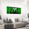 thumbnail image 3 of Hieng Green Gamer Canvas Wall Hieng Geometric Games Controller Wall Decor Prints Home Hiengwork for Living Room Bedroom, Video Gaming Wall Painting Posters, Kids Boys Girls Room Decor, 3 of 6