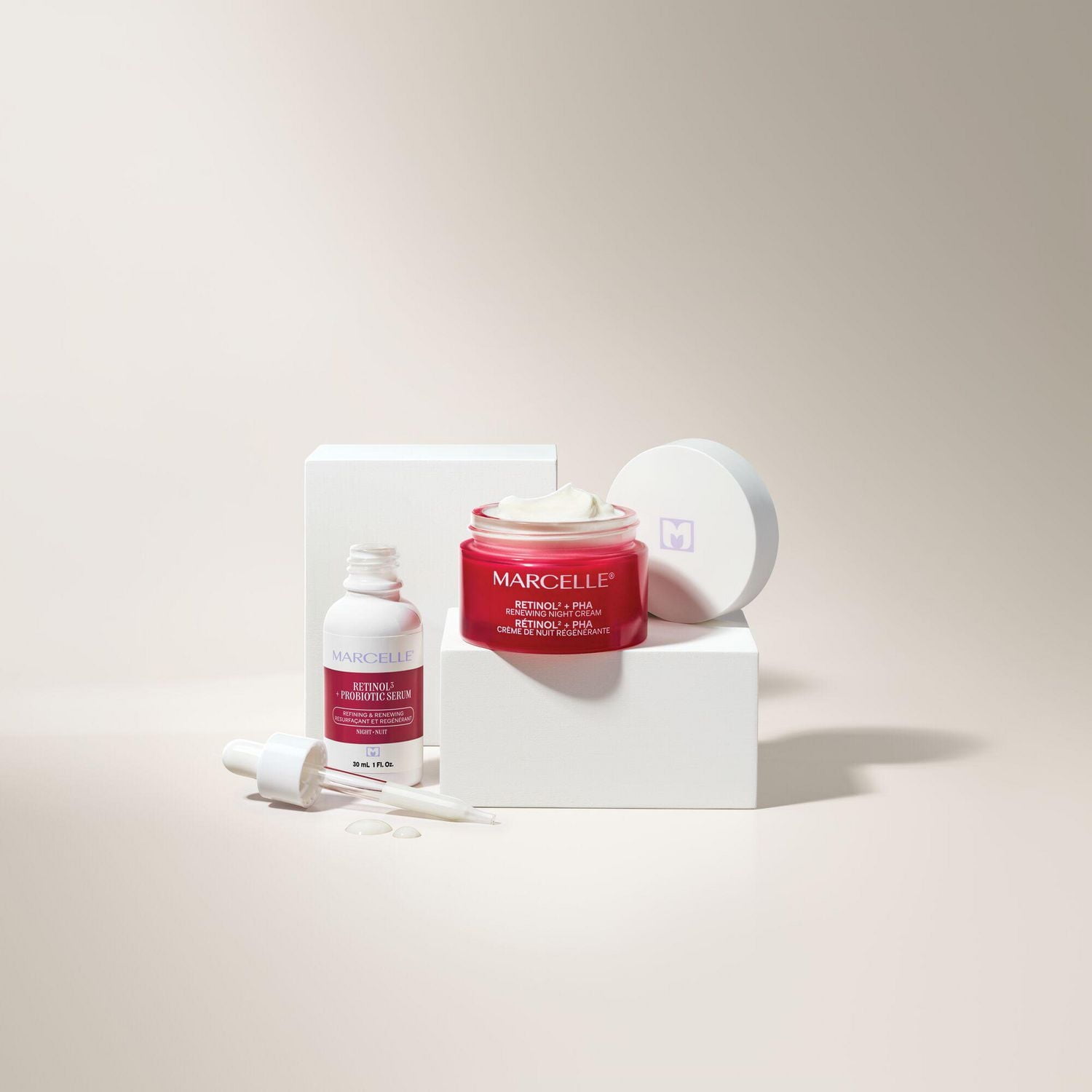 Marcelle Retinol2 + PHA Renewing Night Cream, 50mL