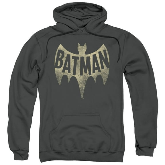 Batman Classic Tv - Vintage Logo - Pull-Over Hoodie - XX-Large