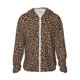 thumbnail image 1 of Fotbe Brown Leopard Chaqueta con Protección Solar UPF 50+ para Hombre y Mujer, Camisa con Capucha y Bolsillos-XX-Large, 1 of 7