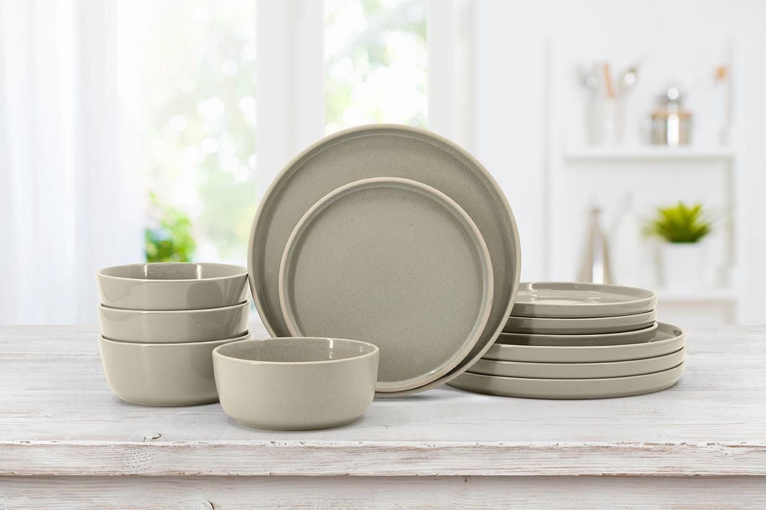 Hometrends Fiona Stoneware 12pc Dinnerware Set