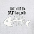thumbnail image 3 of CafePress - Look What The Cat Dragged In T Shirt - Men's Classic Graphic T-Shirt, 3 of 4