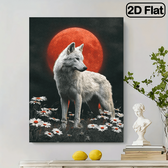 500/500 Adult Puzzle Pieces, High-quality, Stress Relieving And Fun Family Game, Suitable for Birthdays, Christmas, Halloween, And The Best Gift Giving, Deeply Loved By Puzzle Enthusiasts, Family