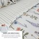thumbnail image 5 of Juego de edredón Bedsure, tamaño king, bonito estampado floral, 3 piezas, 5 of 9
