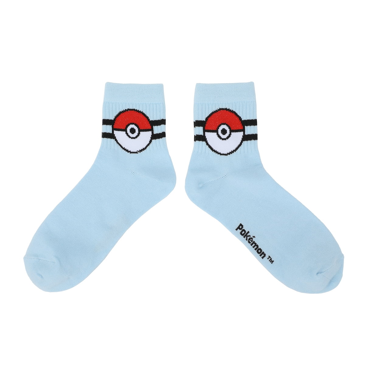 Pokemon Pikachu Women's 3-Pair Athletic Quarter Ankle  Crew Socks