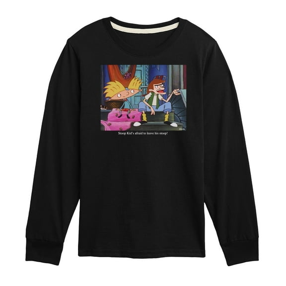 Hey Arnold! - Stoop Kid - Toddler And Youth Long Sleeve Graphic T-Shirt
