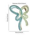 thumbnail image 5 of RUISINERY Elegant Butterfly Hair Clip for Women and Girls Fashionable Hair Claw Practical Hair Accessory For Everyday Use, 5 of 7