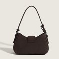 thumbnail image 5 of Bolso bandolera con adornos metálicos de moda 2024, bolso de hombro con textura de gamuza para mujer, bolsos de marca de diseñador de lujo y, 5 of 5