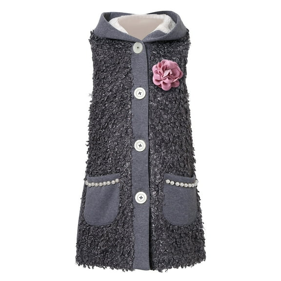 Richie House Girls' Winter vest with fleece RH2258