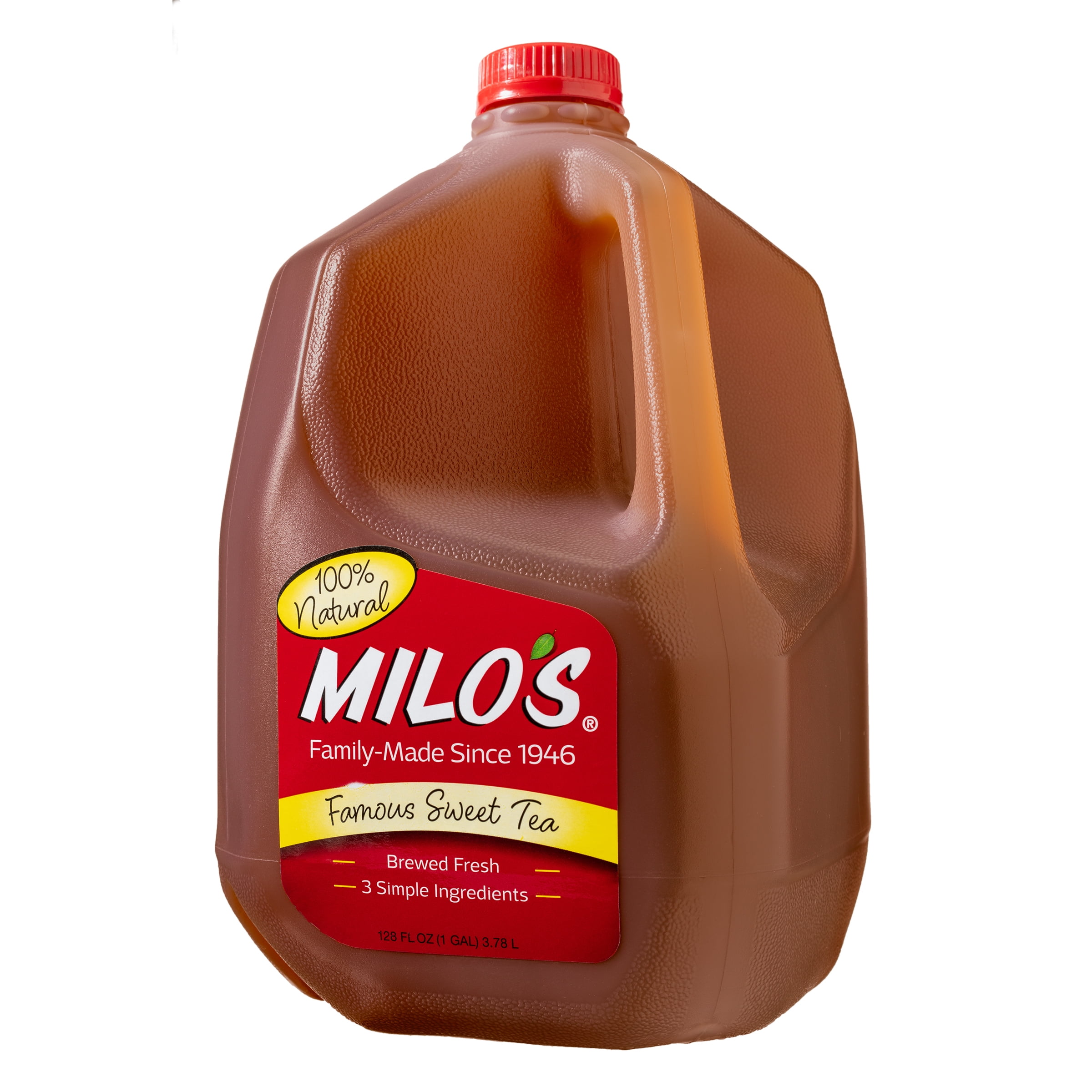 Milo S Famous Sweet Tea 100 Natural 128 Fl Oz Walmart Com Walmart Com