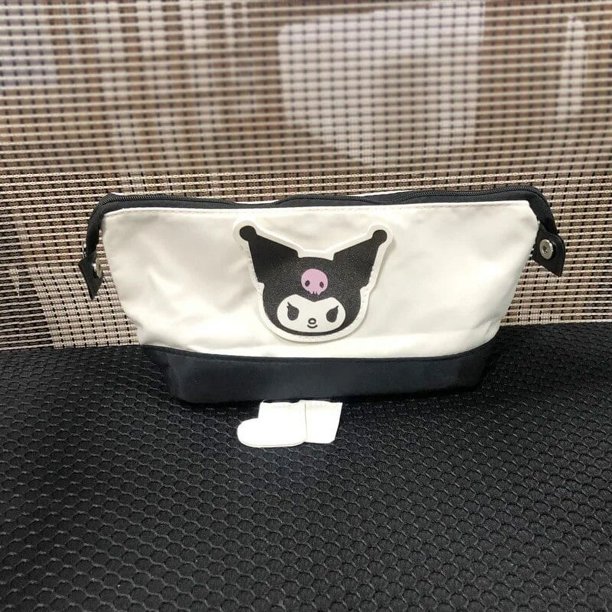 Estuche de lápices de dibujos animados HelloKitty, lindo estuche de lápices recto de pana Sanrio, caja de papelería Kawaii para estudiantes, regalo de cumpleaños para niños