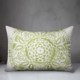 thumbnail image 3 of Creative Products Lime Green Watercolor Medallion 14x20 Indoor / Outdoor Pillow, 3 of 3