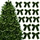 thumbnail image 1 of Juego de 12 Lazos de Terciopelo para Árbol de Navidad | Elegantes Lazos para Coronas y Guirnaldas | Material Suave y Sedoso para Decoración Navideña y Adornos de Regalo, 1 of 6