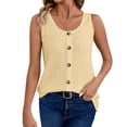 thumbnail image 4 of BUIGTTKLOP Plus Size Tank Tops for Women Sleeveless Shirts Crewneck Ribbed Knit Going out Tops Loose Fitted Blouses, 4 of 6